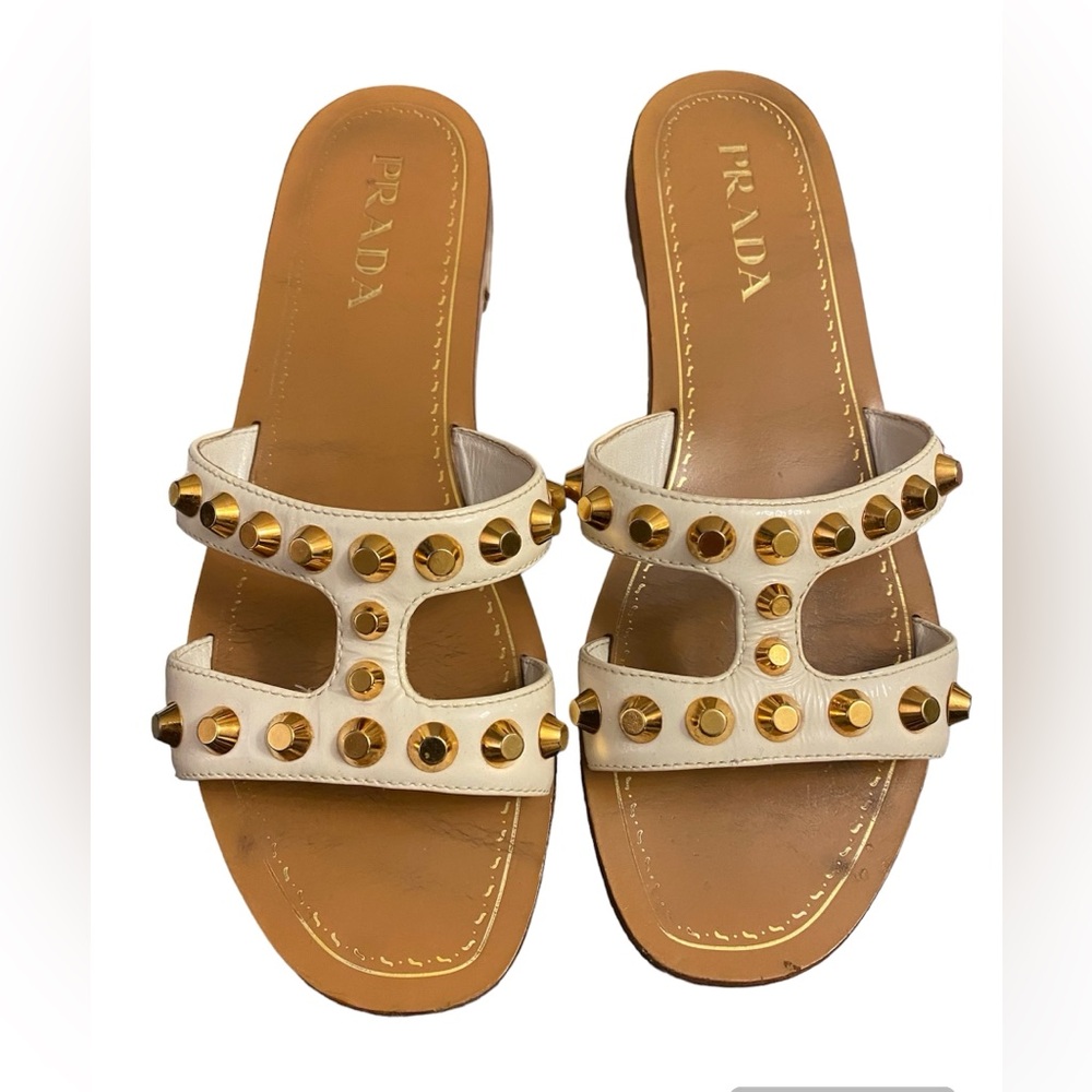 🌸 AUTHENTIC PRADA SLIDES - Picture 4 of 10
